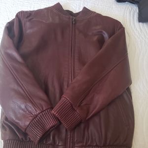 Boys leather jacket